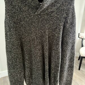 American Eagle Outfitters Gray Knit Sweater
